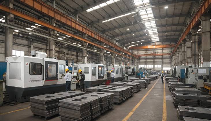 11,900 sq. mtr. of Mount 30 mm PUF Roof Panels installed for a precision machine tools manufacturing facility requiring reliable thermal insulation.